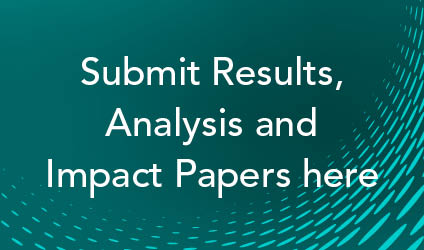 Submit results, analysis and impact papers here