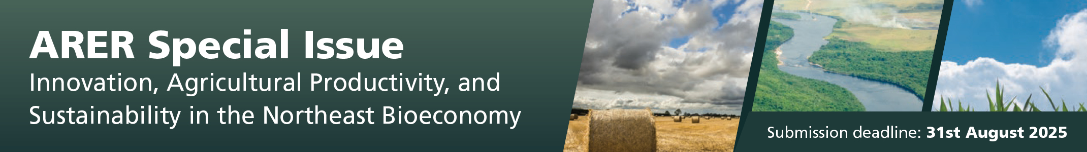 ARER Special Issue: Innovation, Agricultural Productivity, and Sustainability in the Northeast Bioeconomy