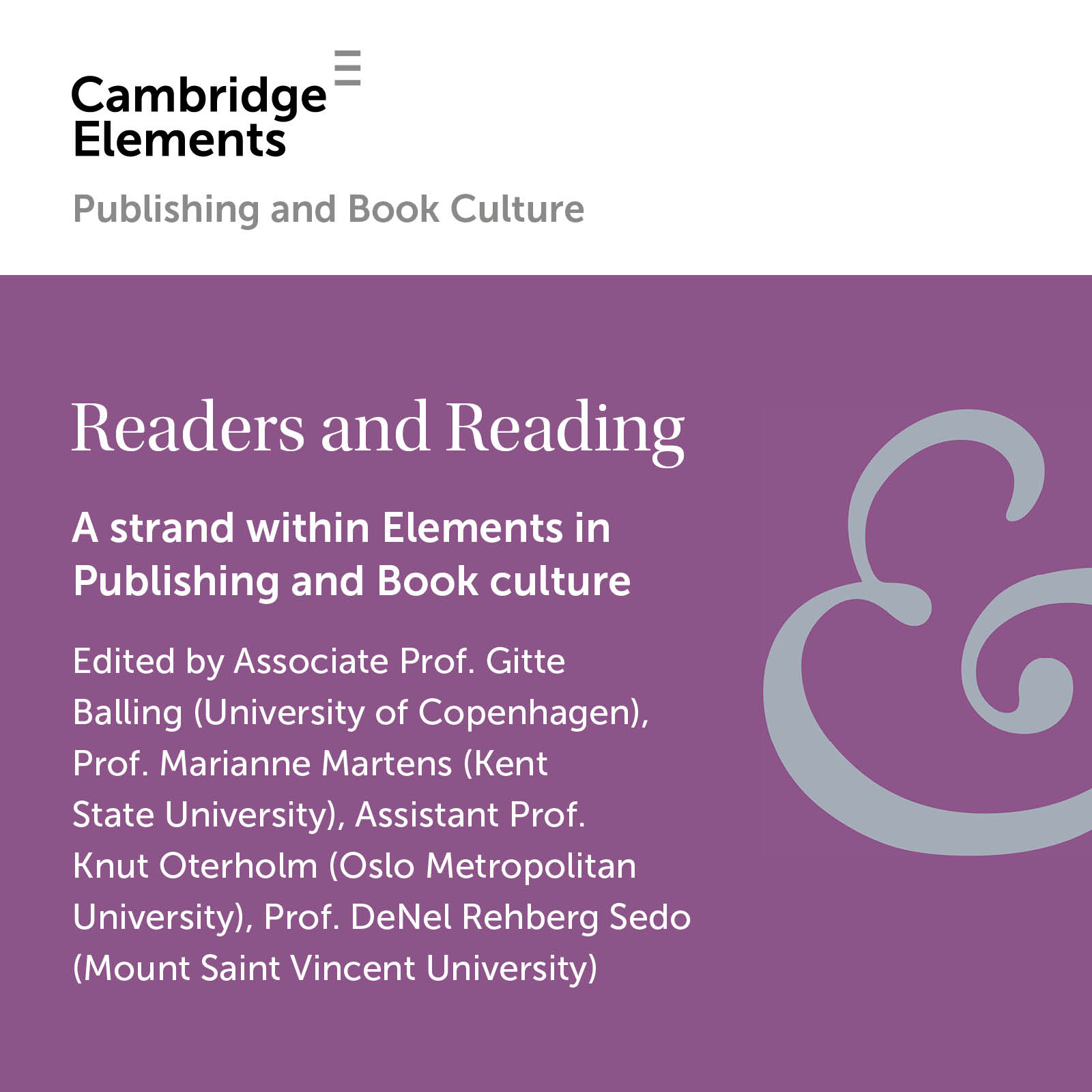 Readers and Reading