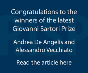 IPSR RISP Giovanni Sartori Prize Winner 2024