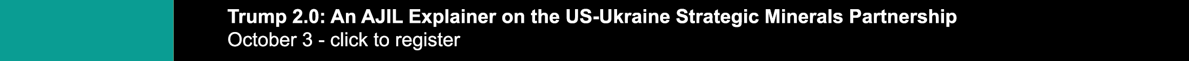 Register for Oct 3 webinar on US-Ukraine Strategic Minerals Partnership