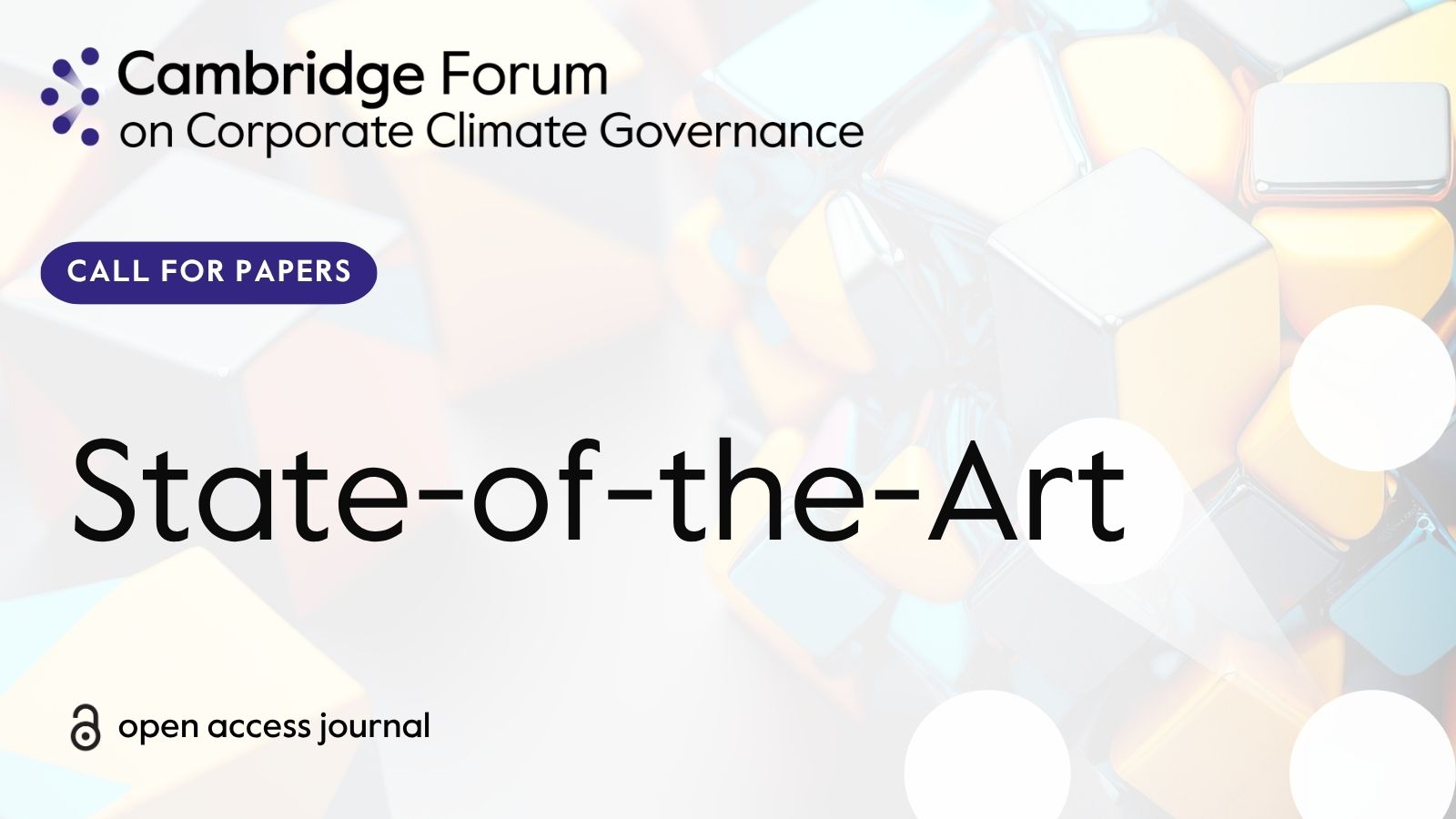 Cambridge Forum Corporate Climate Governance State of the Art