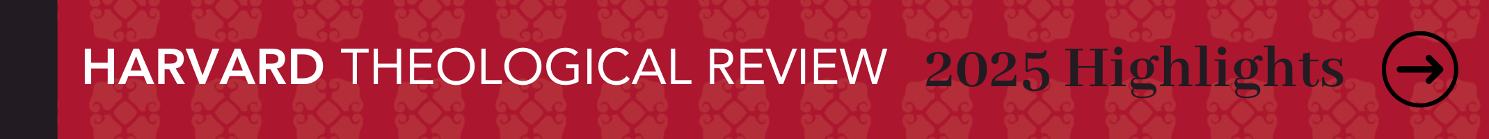 Harvard Theological Review 2025 Highlights
