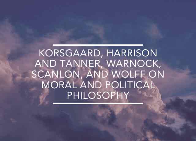 Moral and Political Philosophy